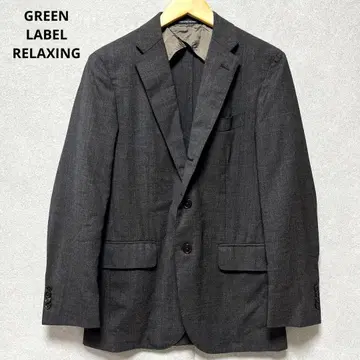 그린 라벨 릴랙싱 테일러드 자켓 44 XL 차콜 그레이