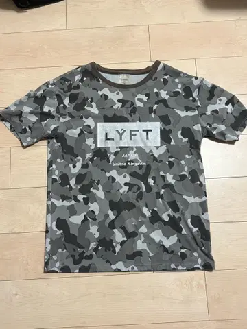 LYFT 트레이닝 티셔츠 시티 카모 S