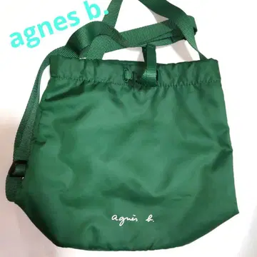 에네스베 agnesb.2way 복조리 숄더 백 나일론