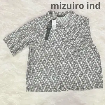 mizuiro ind 반팔 셔츠 블라우스