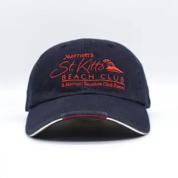 St.Kitts 셀토키츠 섬 수베니어 자수 캡 구제 의류 비치 클럽