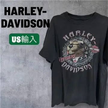 HARLEY-DAVIDSON 비버 그래픽 티셔츠