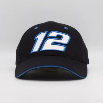ALLTEL 12 RACING 레이싱 자수 캡 구제 의류 블랙
