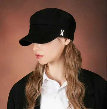 한국 브랜드 VARZAR Peach Madoros Cap Black
