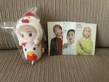 Mrs. GREEN APPLE 가라아게쿤 후지사와 료카 봉제 인형 키체인