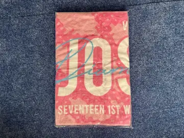 SEVENTEEN 1ST WORLD TOUR 타월 조슈아 공식 굿즈