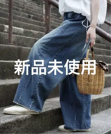 journal standard luxe 데님 스위치 팬츠