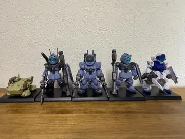 FW GUNDAM CONVERGE CORE 화이트 딩고 팀 세트