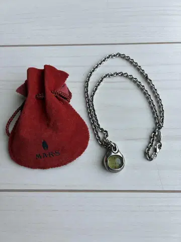 MARS 드롭형 펜던트 목걸이