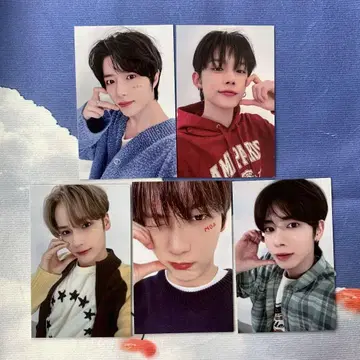 TXT 팬 라이브 FANLIVE 혜택 MOAZONE 트레이딩 카드 5장