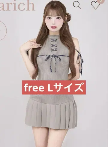 Darich 도킹 레이스업 미니 원피스 FL 사이즈