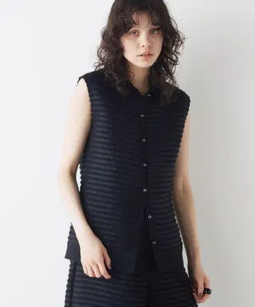 Whim Gazette(윙 가제트) 시어 보더 블라우스