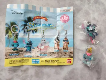 디즈니 캐릭터 메지루시 액세서리 SUMMER 가챠 스티치