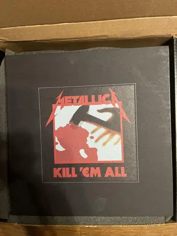 Metallica Kill 'Em All box 초레어 새상품급