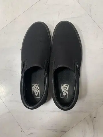 Vans 블랙 슬립온 29cm