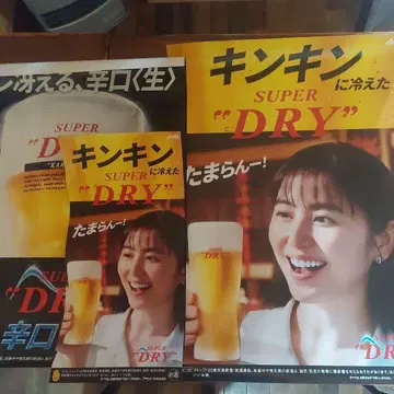 나가사와 마사미 킨킨 SUPER DRY 포스터 3종 세트