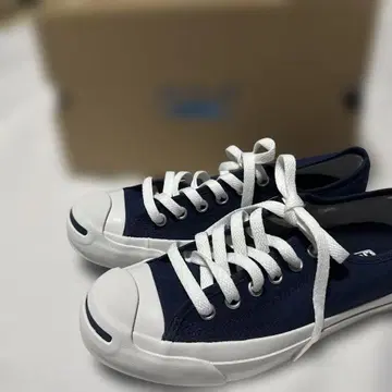컨버스 잭 퍼셀 네이비 스니커즈