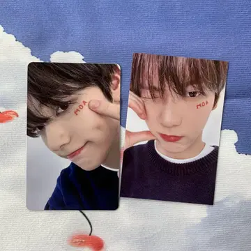 TXT MOAZONE 팬 라이브 수빈 FC 일본 공연 2장 트레이딩 카드