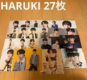 [낱개 판매 가능] BUDDiiS HARUKI 브로마이드 세트 27장