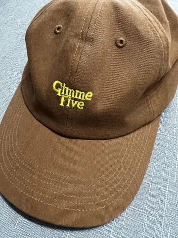 Gimme Five 브라운 캡 햇 모자 기미 파이브
