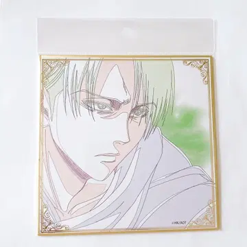 진격의 거인 리바이 금박 사양 색지 WIT STUDIO 원화 IG 스토어