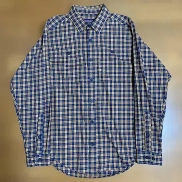 파타고니아 오가닉 코튼 체크 셔츠 XS 사이타마현