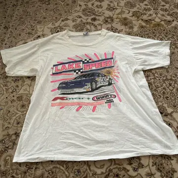 LAKE SPEED 레이싱카 티셔츠 90s MADE IN USA