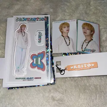 FANTASTICS 기무라 케이토 아크릴 스탠드 포토 카드 러버 네임 참