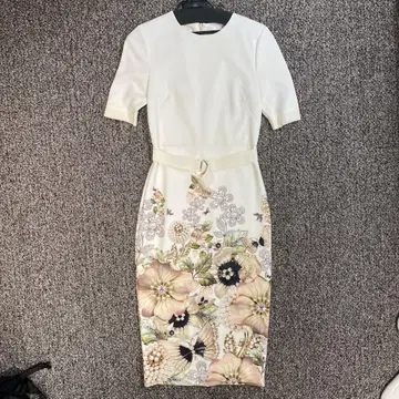Ted Baker 플라워 프린트 원피스