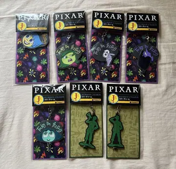 PIXAR 픽사 J 어워드 러버 참 7개 세트