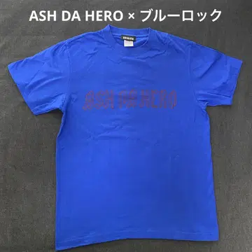 ASH DA HERO 01 블루 티셔츠
