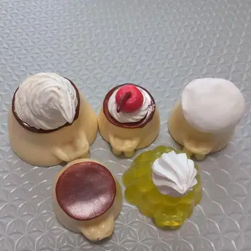 기다림 카타메 푸딩 컬러풀 젤리 가챠가챠 5종 세트