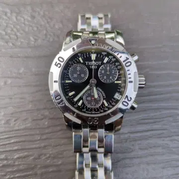 티쏘 PRS200 CHRONODIVER 크로노그래프 노 다이버 새상품급