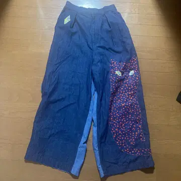 tsumori chisato niko and... 데님 패치워크 팬츠