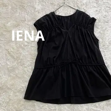 IENA 이에나/슬리브리스 탑 블랙