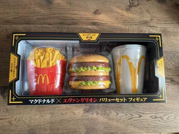 맥도날드 에반게리온 밸류 세트 피규어 맥