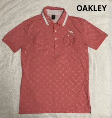 OAKLEY 오클리 가슴 포켓 골프웨어 피케 셔츠 반팔 남성용 M