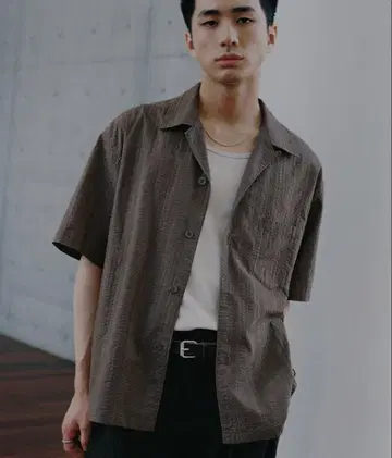 EMBROIDERY SHEER WASHER SHIRT