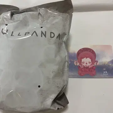 스컬 팬더 SKULLPANDA 봉제 인형 펜던트 Blossom