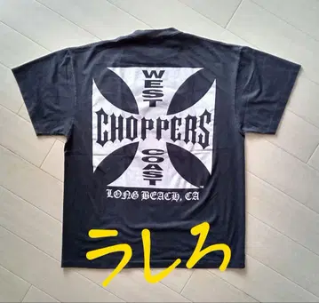 WEST COAST CHOPPERS w iron cross 티셔츠