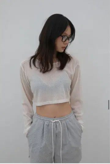OHOTORO 숏 기장 상의