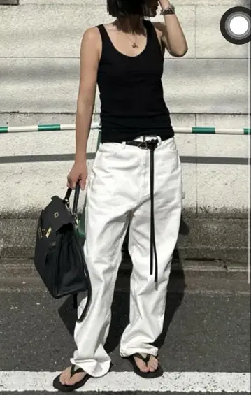 ok.soon 피카디리 콜라보 사이즈 3 택 포함 페인터 팬츠