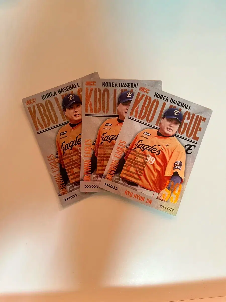 2025 KBO 야구카드 한화 이글스 류현진 홀로카드 판매