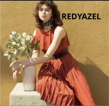 REDYAZEL 레이디 아젤 벨트 포함 비대칭 롱 원피스