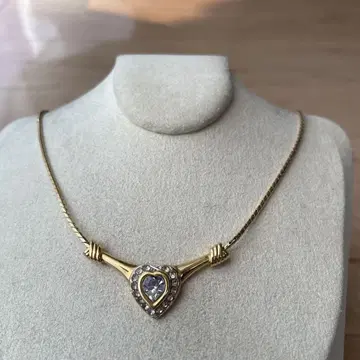 MONET 하트 목걸이
