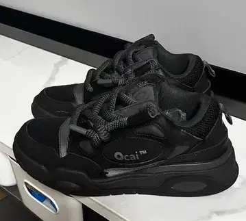 Ocai 블랙 스니커즈 28cm