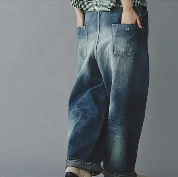 미나 페르호넨 always balloon wide 데님 36