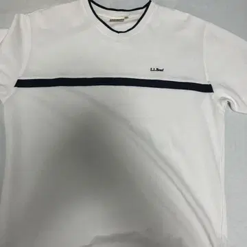 L.L.Bean V넥 티셔츠 M 사이즈 화이트