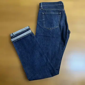 유니클로 셀비지 청바지 W31 슬림 핏 데님 UNIQLO