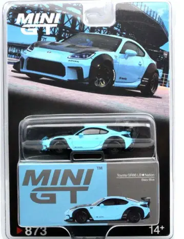MINI GT 도요타 GR86 LB-NATION (베이비 블루)